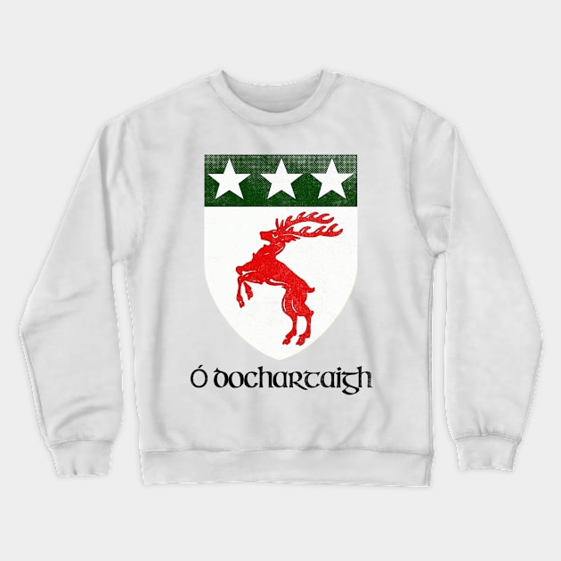 O'Doherty / Irish Vintage Style Crest Coat Of Arms Design Crewneck Sweatshirt by feck!